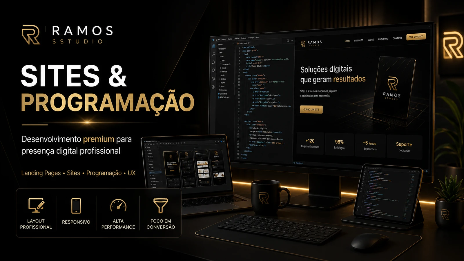 Sites e programação Ramos Studio
